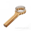 Роскошная бамбуковая ручка для домашних волос кошачь